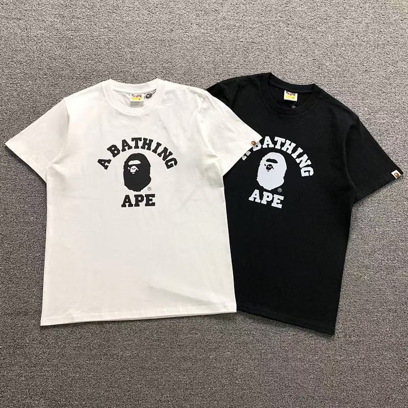 BAPE T-SHIRT 4110110198（im 170cm 60kg i wear size M in the phot）