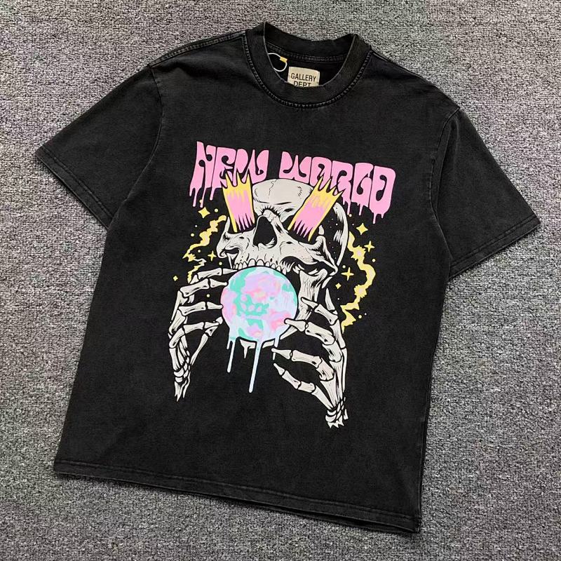 GALLERY DEPT T-SHIRT 504090317（im 170cm 60kg i wear size S in the phot）