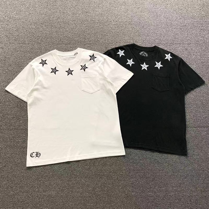 CHROME HEARTS T-SHIRT 3206221602（im 170cm 60kg i wear size M in the phot）