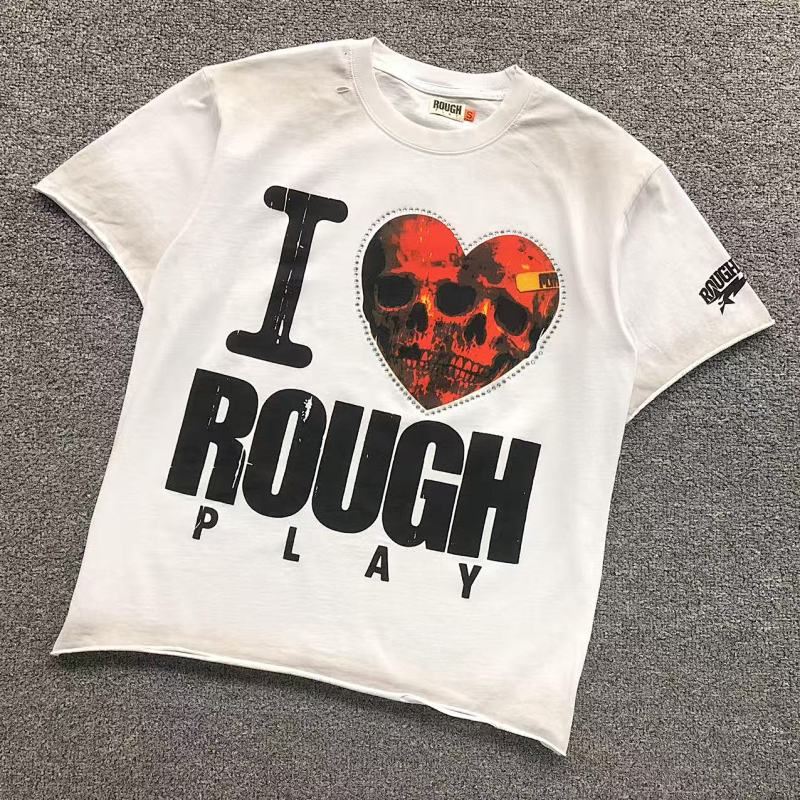 ROUGH PLAY T-SHIRT 3110271617（im 170cm 60kg i wear size S in the phot）