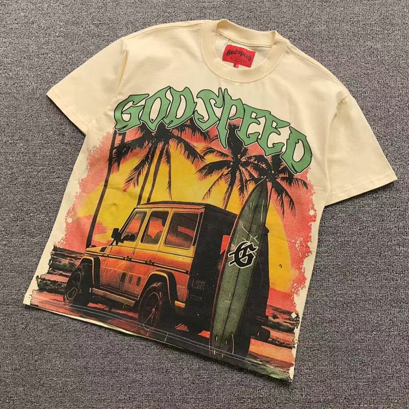 GODSPEED T-SHIRT 4105074617（im 170cm 60kg i wear size S in the phot）
