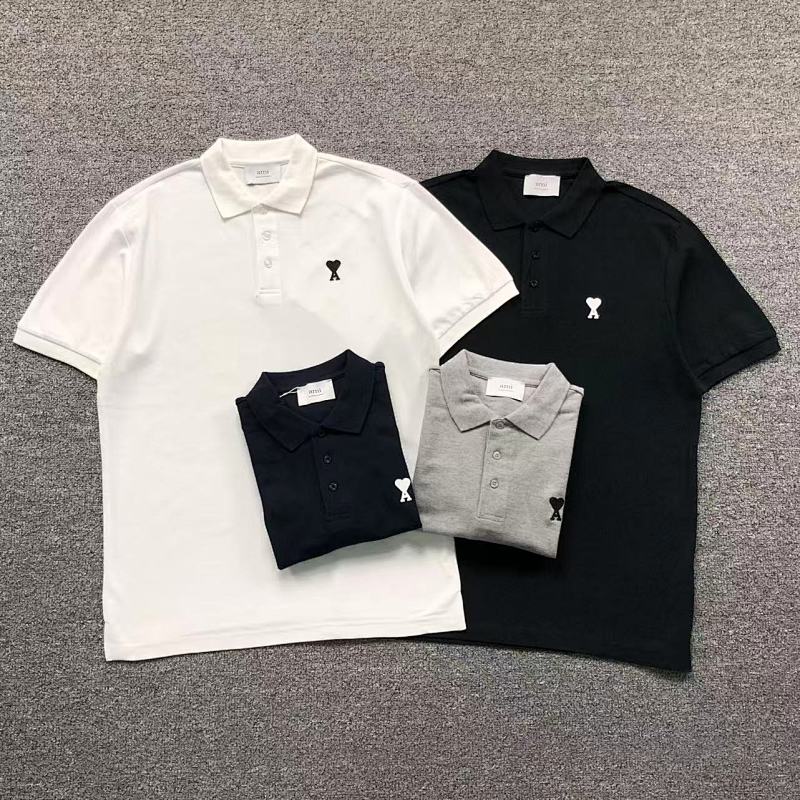 AMI POLO 3203170421（im 170cm 60kg i wear size M in the phot）