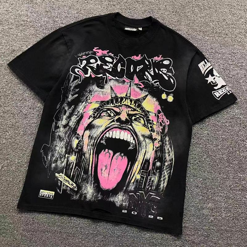 HELLSTAR T-SHIRT 3110212117（im 170cm 60kg i wear size S in the phot）
