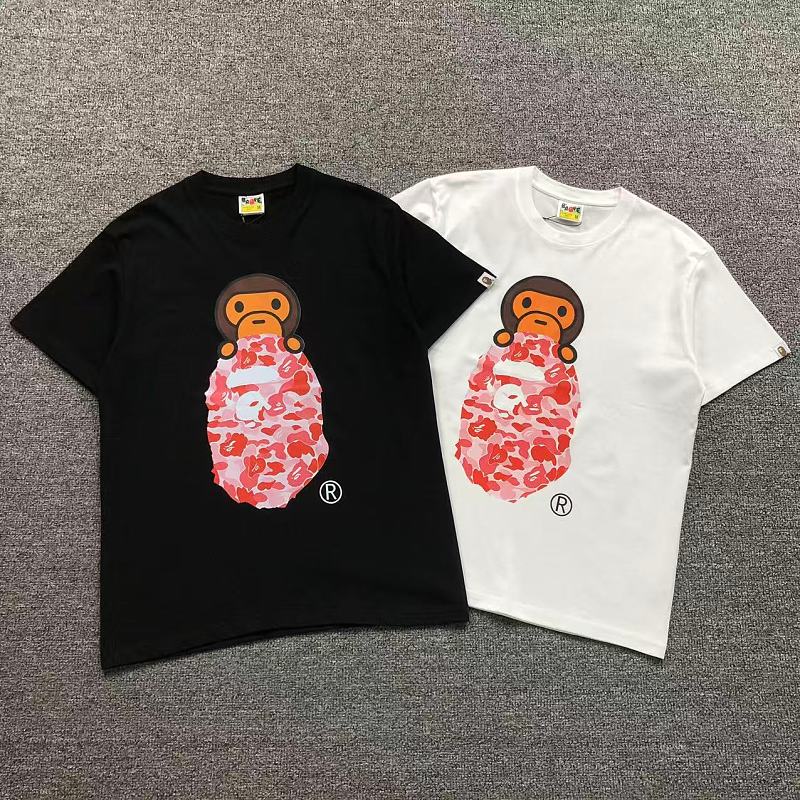 BAPE T-SHIRT 3205161421（im 170cm 60kg i wear size M in the phot）