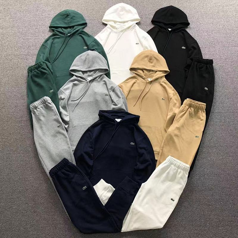 TOP TROUSERS LACOSTE HOODIE TROUSERS 1241120159（im 170cm 60kg i wear size M in the phot）