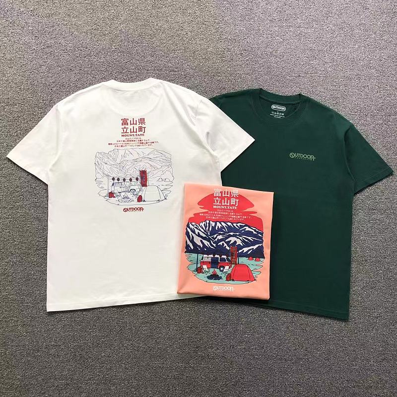 OUTDOOR T-SHIRT 126302702（im 170cm 60kg i wear size L in the phot）