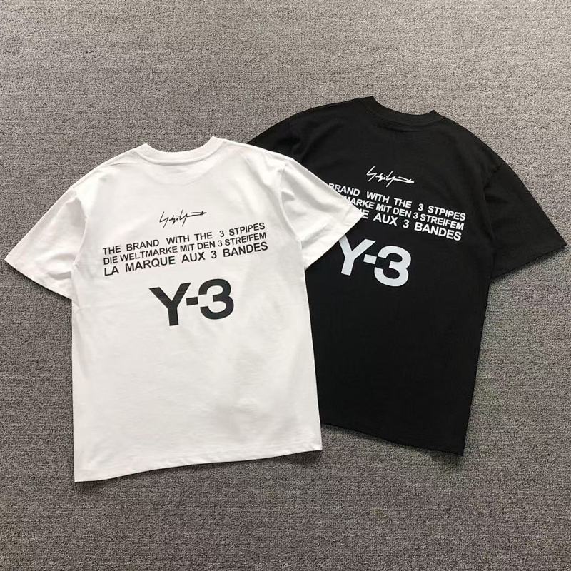 Y-3 ADIDAS T-SHIRT 2161121125（im 170cm 60kg i wear size M in the phot）
