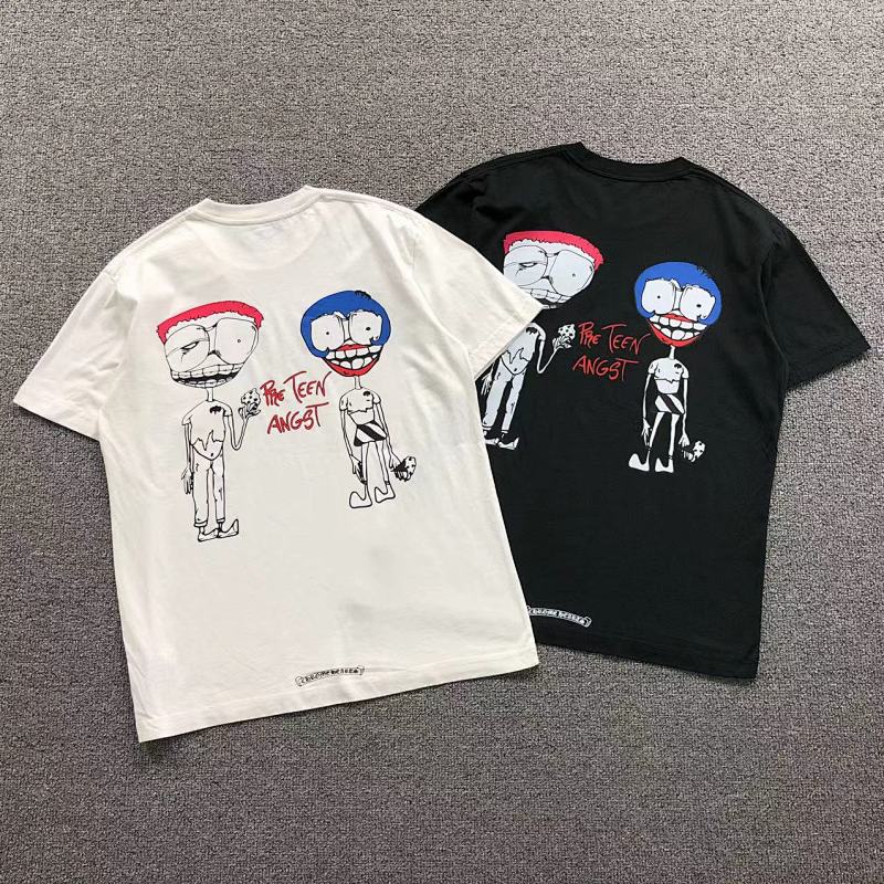 CHROME HEARTS T-SHIRT 123112002（im 170cm 60kg i wear size S in the phot）