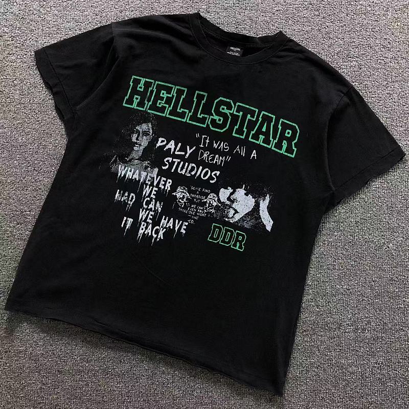HELLSTAR T-SHIRT 12791071（im 170cm 60kg i wear size S in the phot）