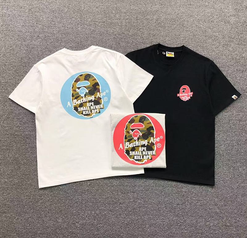 BAPE T-SHIRT 411182742（im 170cm 57kg i wear size S in the phot）