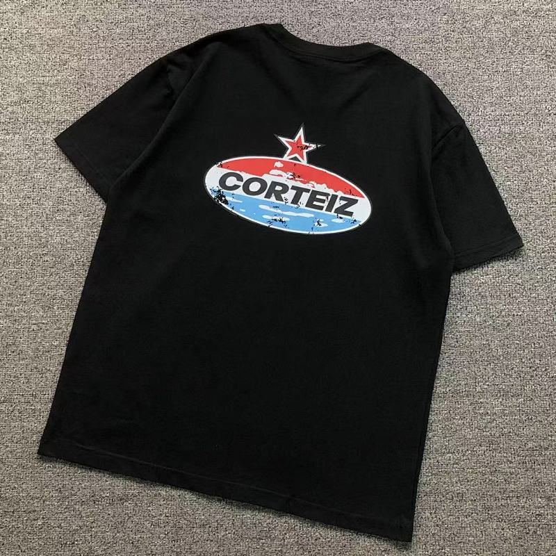 CORTEIZ T-SHIRT 5231003136（im 170cm 60kg i wear size M in the phot）