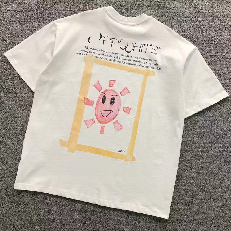 OFF-WHITE T-SHIRT 4123028165（im 170cm 60kg i wear size S in the phot）