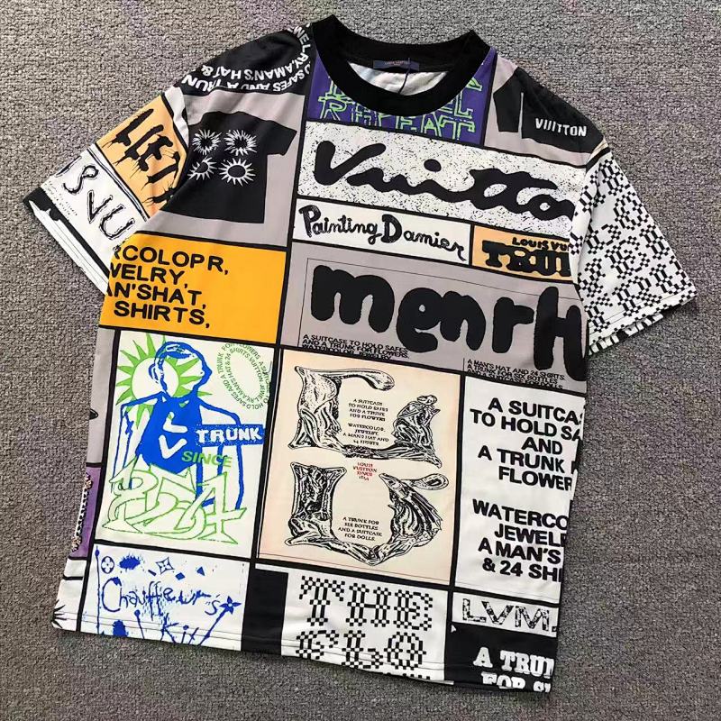 LV T-SHIRT 5240206100（im 170cm 60kg i wear size M in the phot）