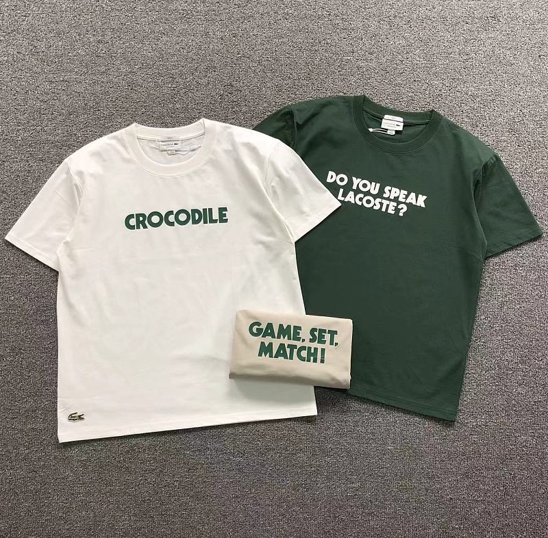 LACOSTE T-SHIRT 124261209（im 170cm 60kg i wear size M in the phot）