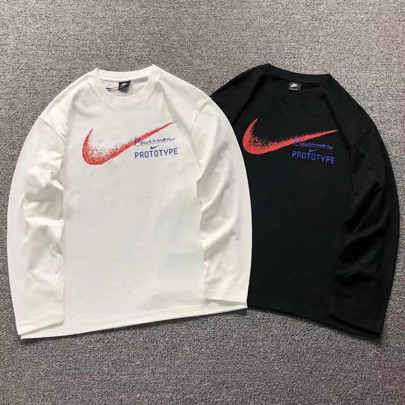 NIKE LONG SLEEVED 2111082001（im 170cm 60kg i wear size L in the phot）