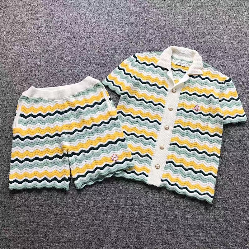 CASABLANCA SWEATER SHORTS 583039127（im 170cm 60kg i wear size L in the phot）