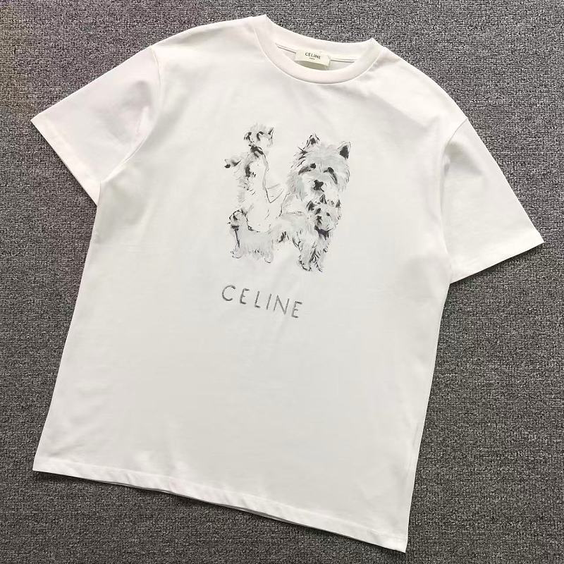 CELINE T-SHIRT 22042306001（im 170cm 60kg i wear size M in the phot）