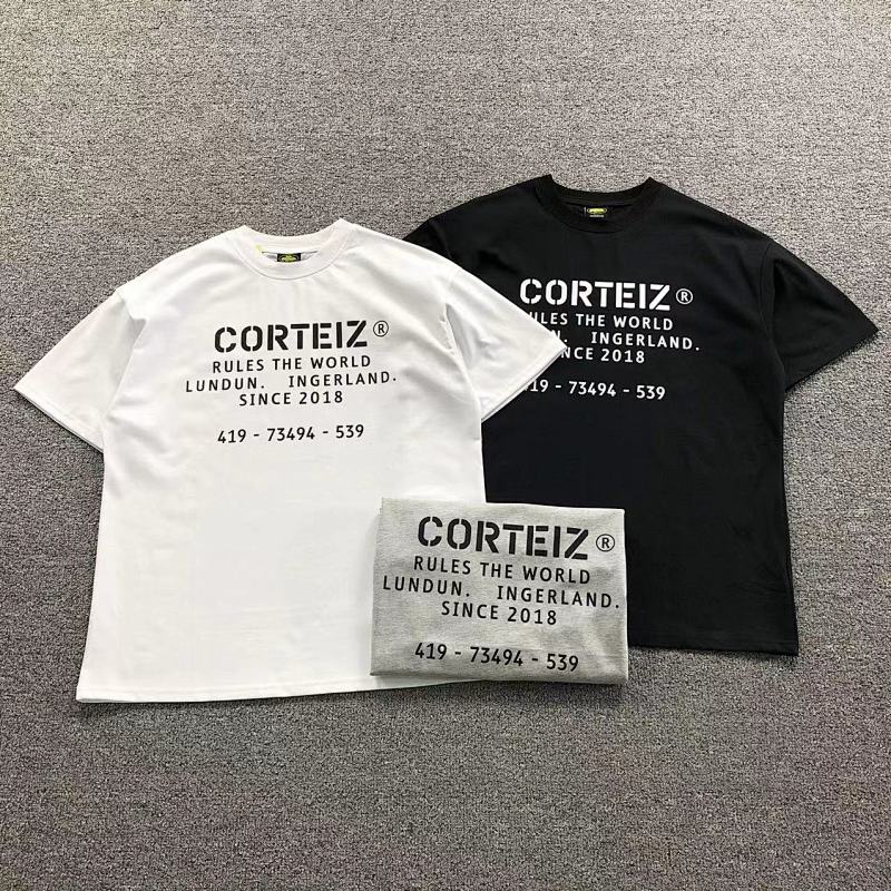 CORTEIZ T-SHIRT 5202280578（im 172cm 55kg i wear size M in the phot）