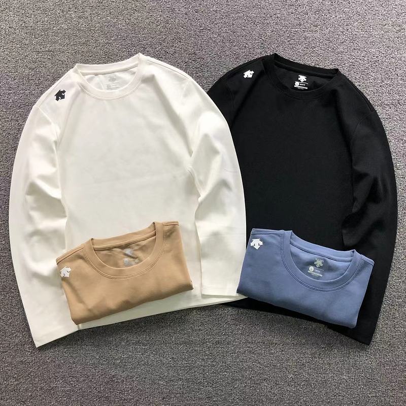 DESCENTE LONG SLEEVED 3207141603（im 170cm 60kg i wear size L in the phot）