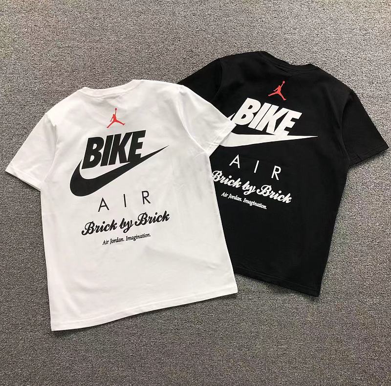 AIR JORDAN NIKE T-SHIRT 124181257（im 170cm 60kg i wear size M in the phot）