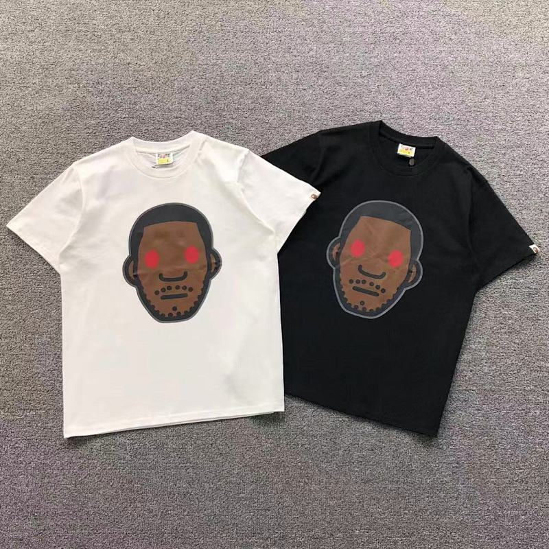 BAPE T-SHIRT 4110110998（im 170cm 60kg i wear size M in the phot）