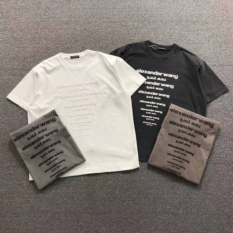 ALEXANDER WANG T-SHIRT 42061614133（im 170cm 60kg i wear size 2XL in the phot）