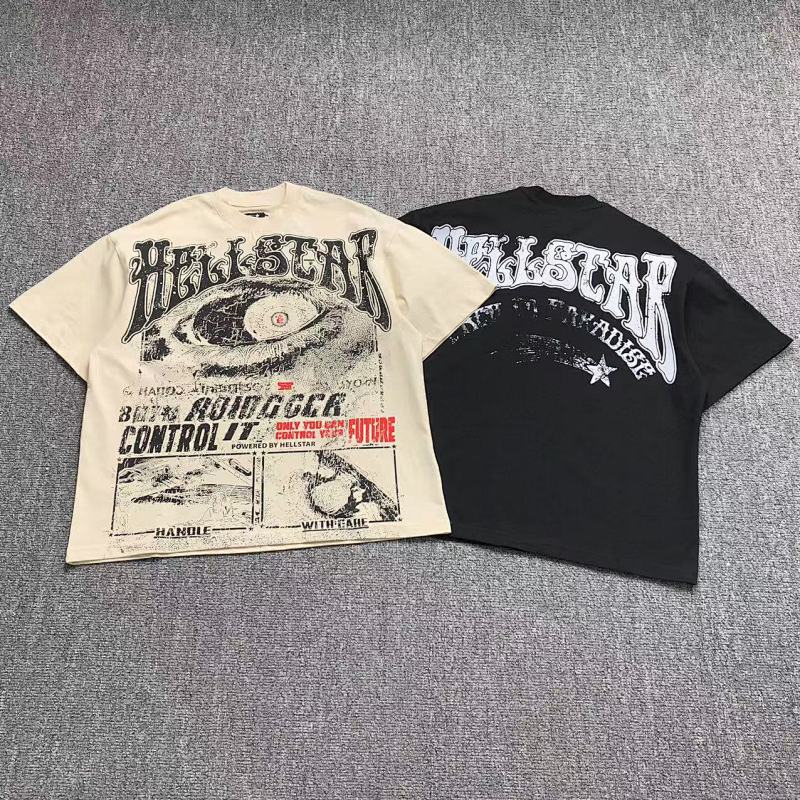 HELLSTAR T-SHIRT 311123817（im 170cm 55kg i wear size M in the phot）