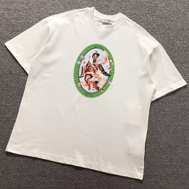 OFF-WHITE T-SHIRT 4123005165（im 170cm 60kg i wear size S in the phot）
