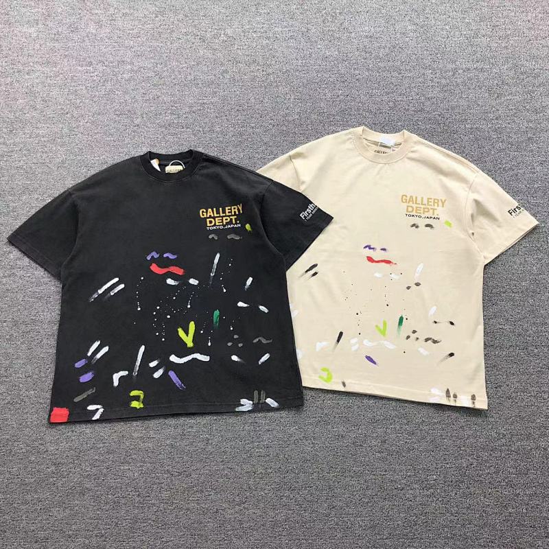 GALLERY DEPT T-SHIRT 411103017（im 170cm 57kg i wear size S in the phot）