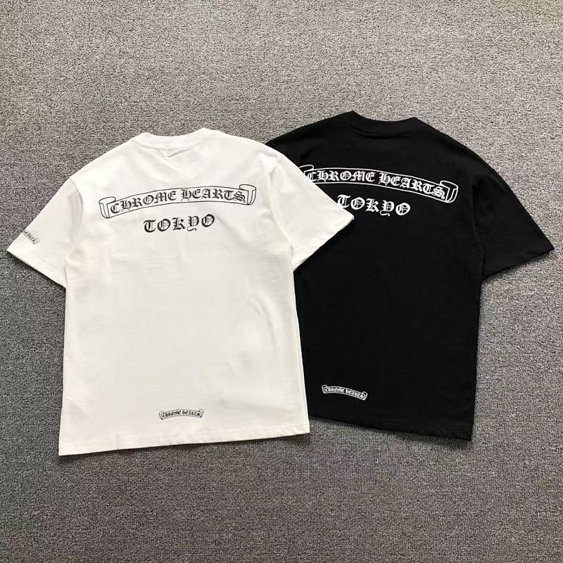 CHROME HEARTS T-SHIRT 41090807144（im 170cm 60kg i wear size S in the phot）