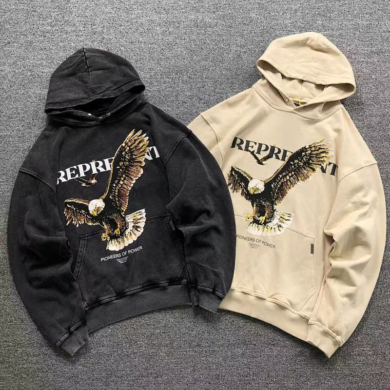 REPRESENT HOODIE 510031691（im 170cm 60kg i wear size S in the phot）