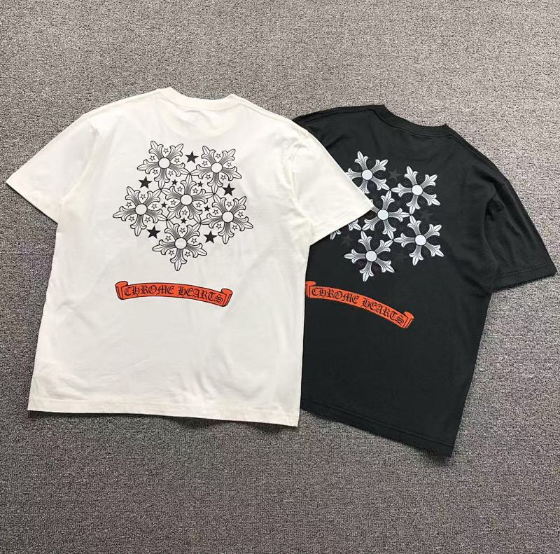 CHROME HEARTS T-SHIRT 214150102（im 170cm 60kg i wear size L in the phot）