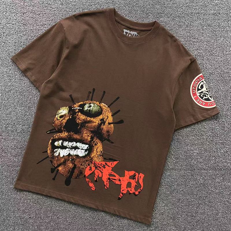 TRAVIS SCOTT T-SHIRT 505215891（im 170cm 60kg i wear size M in the phot）