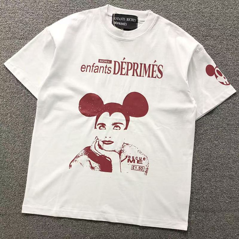 ENFANTS RICHES DEPRIMES T-SHIRT 42012425162（im 170cm 60kg i wear size S in the phot）
