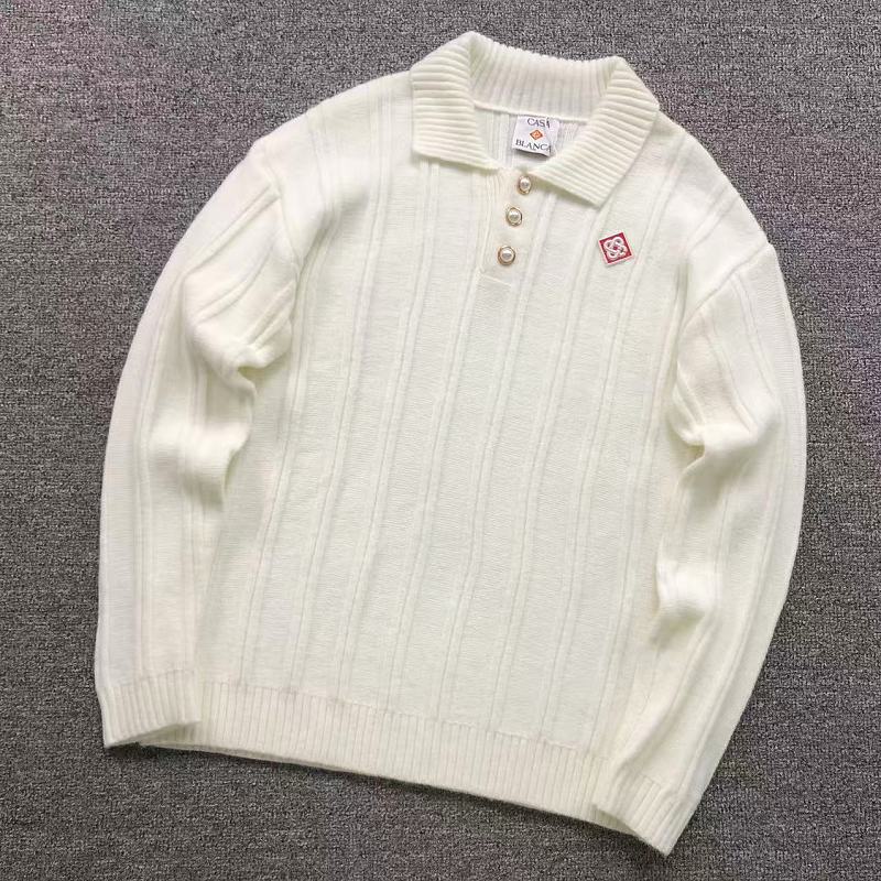 CASABLANCA SWEATER 52062602127（im 170cm 60kg i wear size L in the phot）