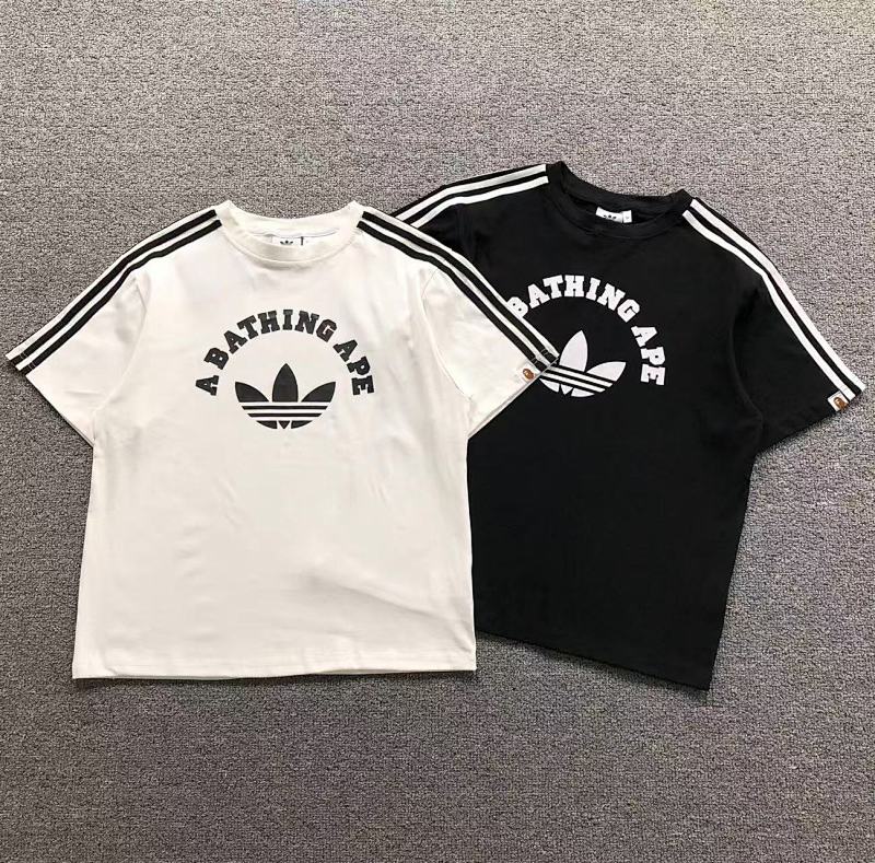 ADIDAS BAPE T-SHIRT 405101817 （im 170cm 60kg i wear size M in the phot）