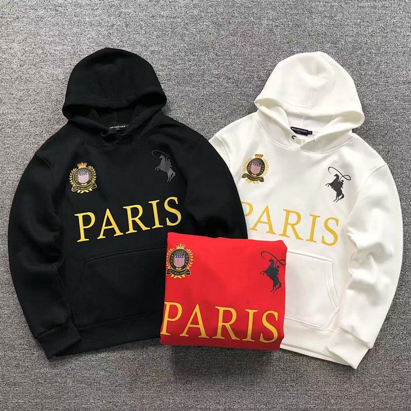 BALENCIAGA HOODIE 2112100701（im 170cm 60kg i wear size M in the phot）