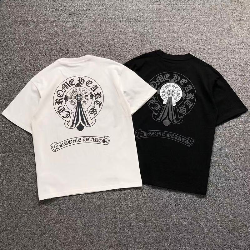 CHROME HEARTS T-SHIRT 42061210144（im 170cm 60kg i wear size M in the phot）