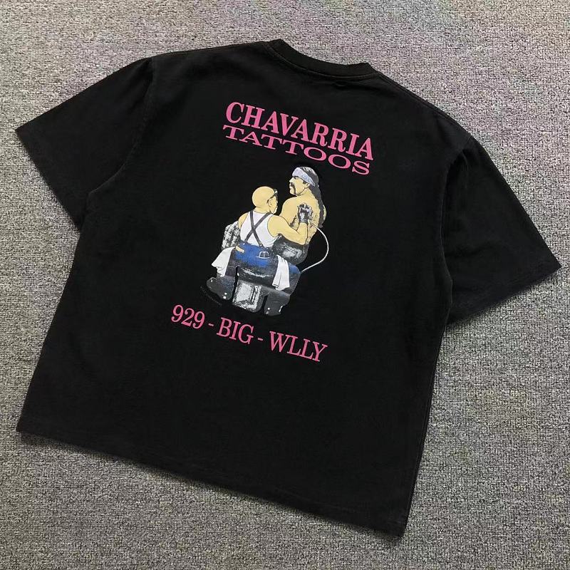 WILLY CHAVARRIA T-SHIRT 3205300917（im 170cm 60kg i wear size S in the phot）