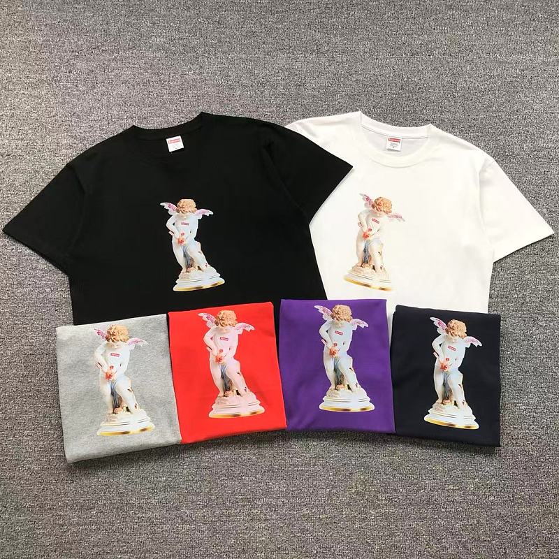 SUPREME T-SHIRT 127210702（im 170cm 60kg i wear size L in the phot）