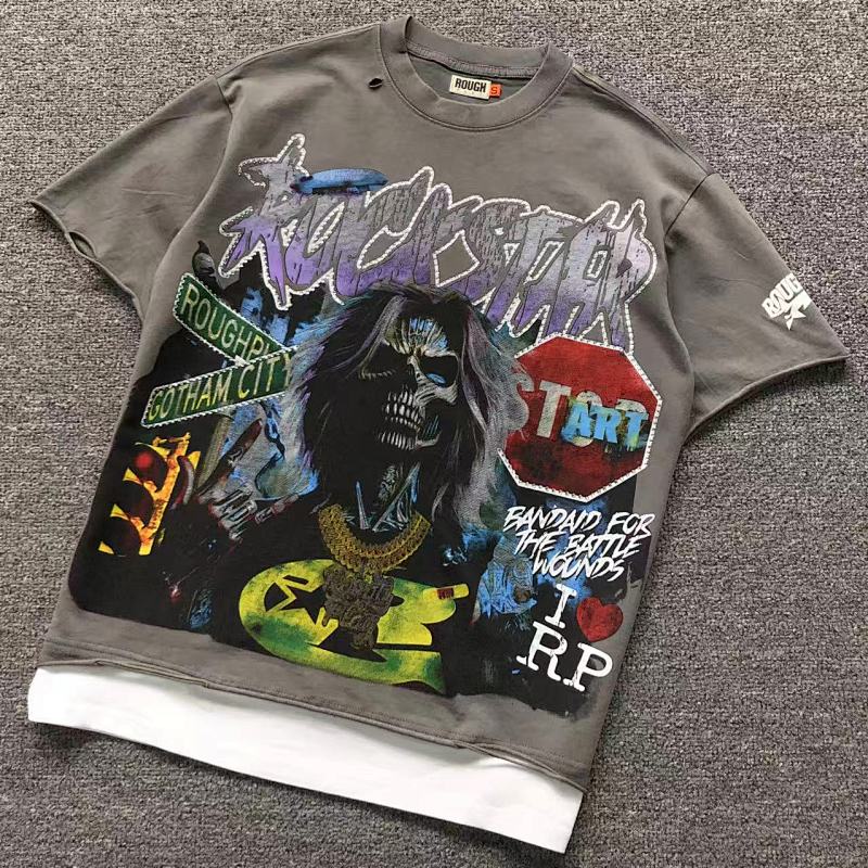 ROUGH PLAY T-SHIRT 3110171817（im 170cm 60kg i wear size S in the phot）