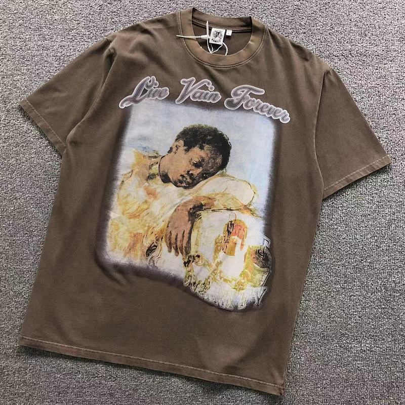 SAINT VANITY T-SHIRT 3205123972（im 170cm 55kg i wear size L in the phot）