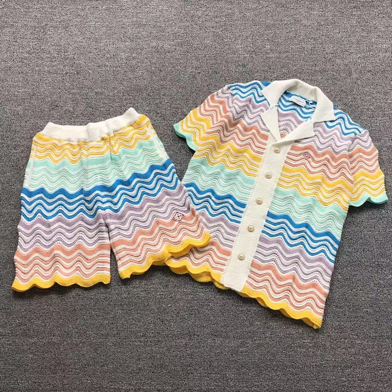 CASABLANCA SWEATER SHIORT SHORTS 583040127（im 170cm 60kg i wear size XL in the phot）