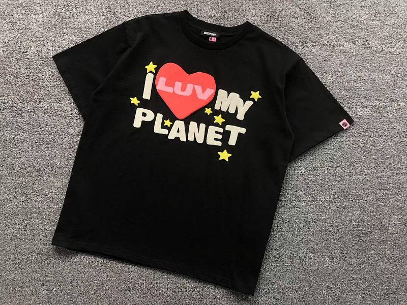 BROKEN PLANET T-SHIRT 1107030134（im 170cm 60kg i wear size S in the phot）