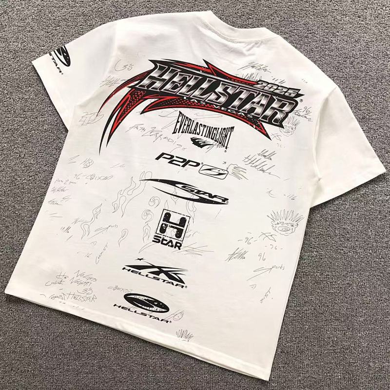HELLSTAR T-SHIRT 3112063417（im 170cm 60kg i wear size S in the phot）