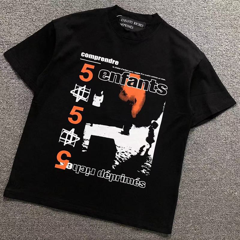 ENFANTS RICHES DEPRIMES T-SHIRT 5212451162（im 170cm 60kg i wear size S in the phot）