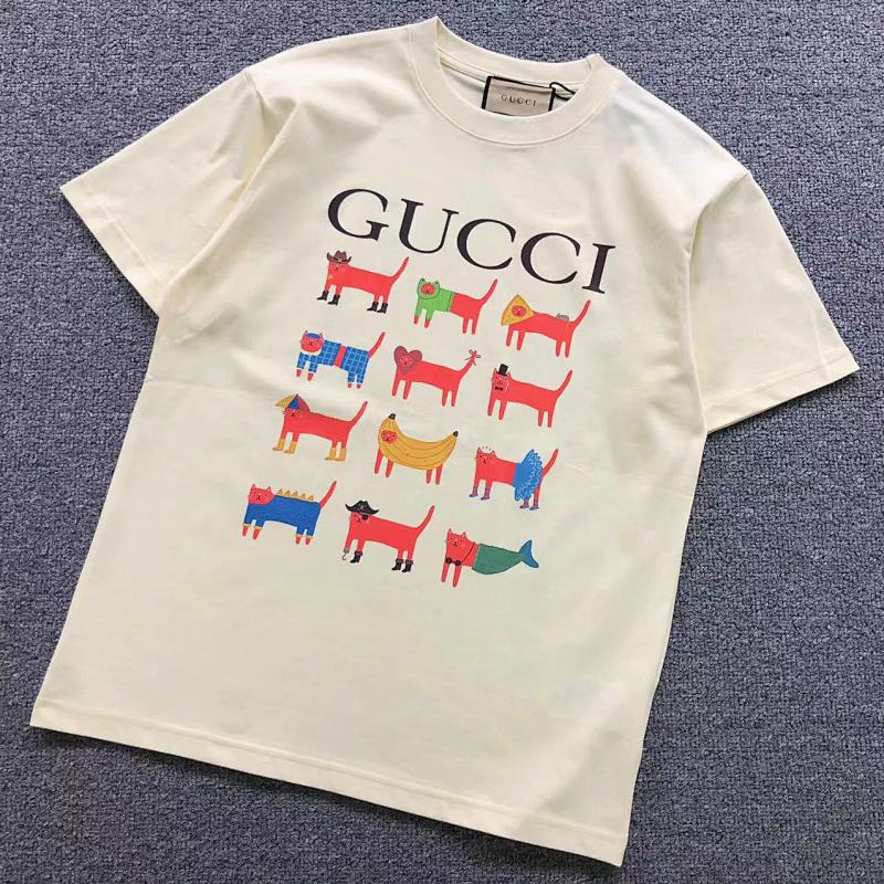 GUCCI T-SHIRT 5231959101（im 170cm 60kg i wear size S in the phot）