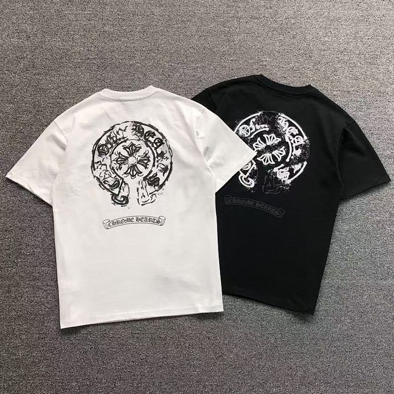 CHROME HEARTS T-SHIRT 3107040717（im 170cm 60kg i wear size S in the phot）