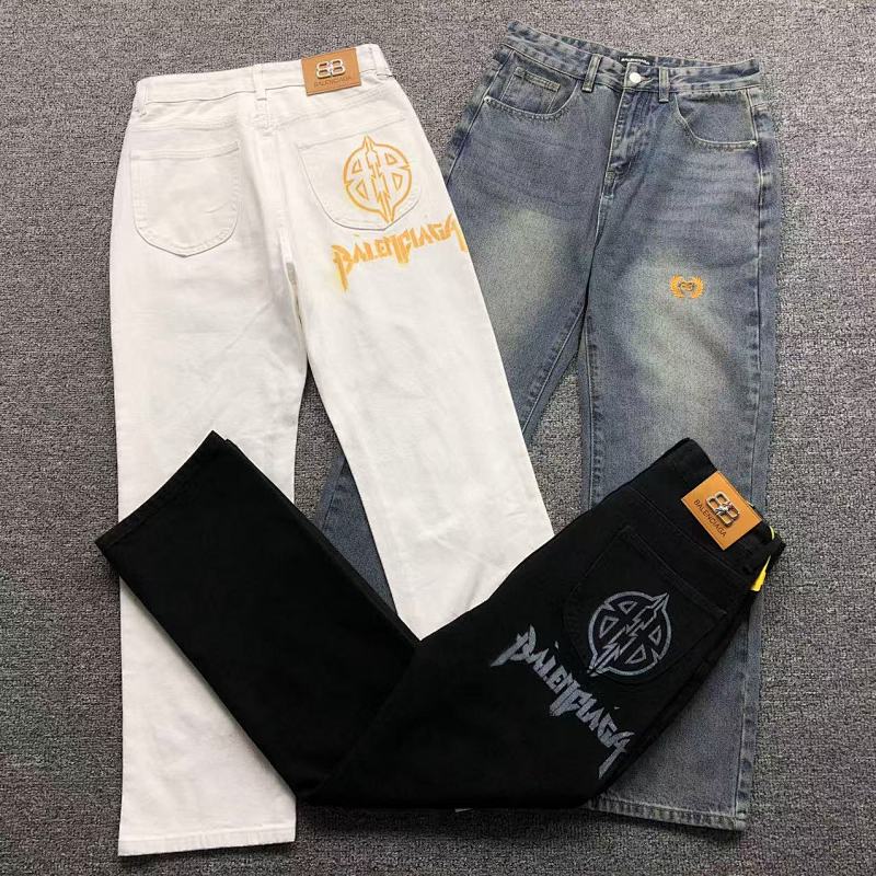 BALENCIAGA TROUSERS 503104017（im 170cm 60kg i wear size 28 in the phot）