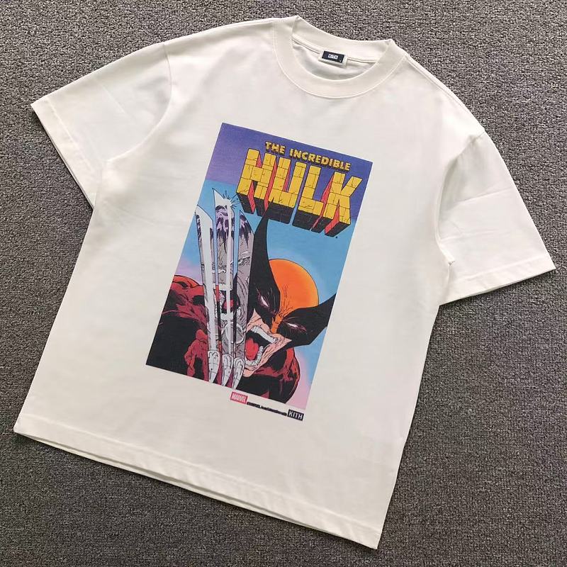 KITH T-SHIRT 22042311001（im 170cm 60kg i wear size M in the phot）